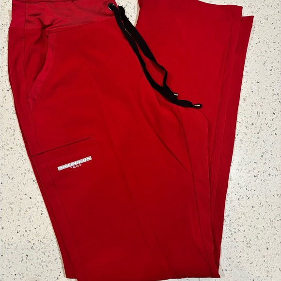 Red Scrub Set - Picture 3 of 5